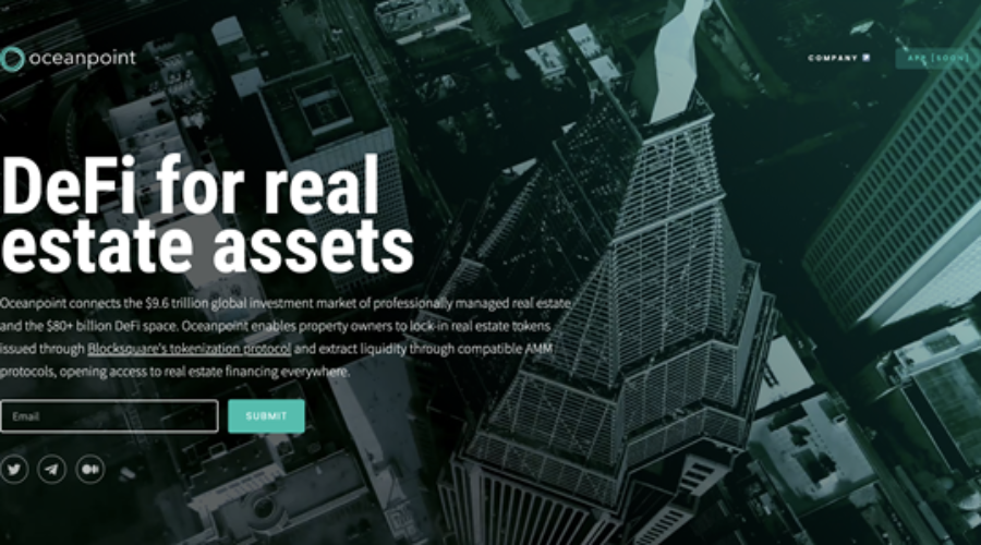 Stake Real estate Earn crypto with Oceanpoint